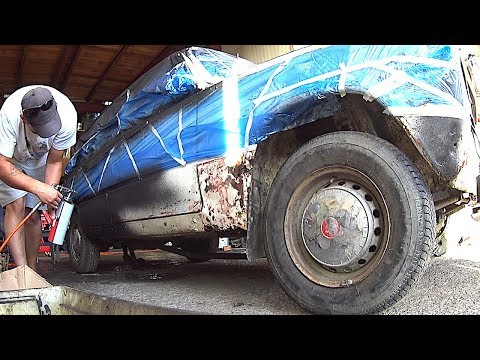 Видео: ВАЗ 2102, как покрасить машину АНТИГРАВИЕМ за 5000 рублей - ВазЗилла