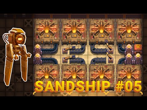Видео: Нужно больше золота | 05 | Sandship: Crafting Factory