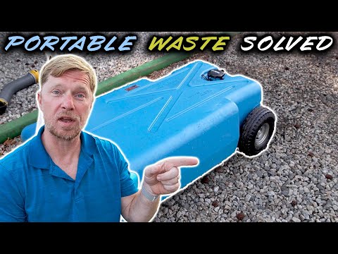 Видео: Как использовать переносной бак для отходов — наш синий мальчик для моего туристического прицепа