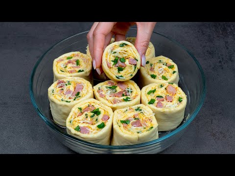 Видео: Не могу устоять перед этой вкусной закуской! Слоеное тесто - мое спасение