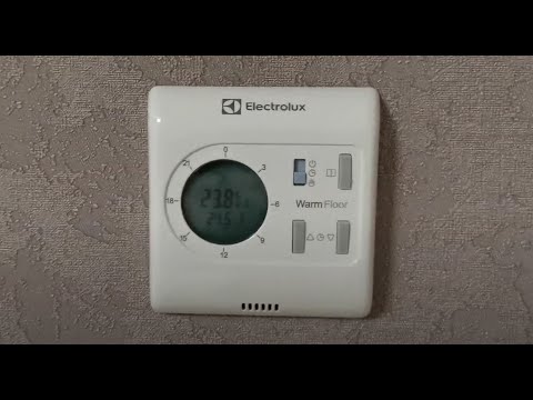 Видео: Терморегулятор Electrolux ETA-16. Принцип работы и настройка