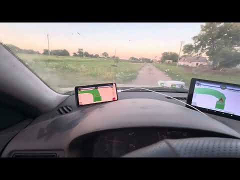 Видео: Агронавігатор паралельного водіння AGRO-GPS порівняння на 30 та 12 супутників антени
