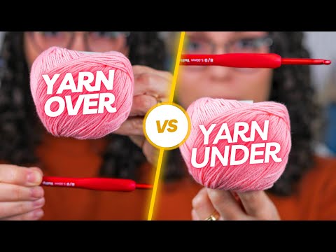 Видео: Накид под нитью или накид сверху для амигуруми: что лучше?