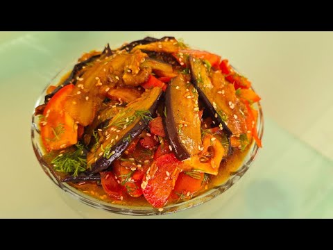 Видео: САМЫЕ ВКУСНЫЕ БАКЛАЖАНЫ за 10 минут которые удивят всех