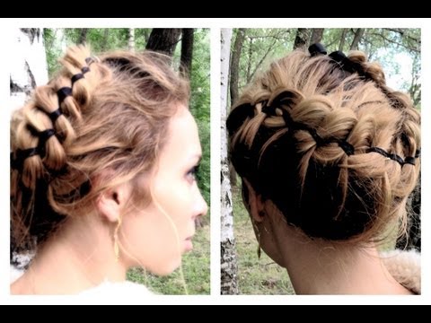 Видео: Коса с лентой в технике плетения Французской косы