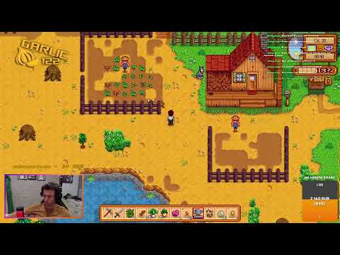 Видео: Выращиваем чеснок в долине Stardew Valley.