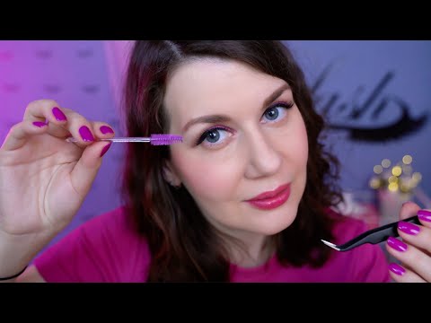 Видео: АСМР Мурашки от Наращивания Ресниц, Реалистично Ролевые Игры ASMR Role Play