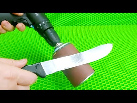 Видео: Острый как бритва хитрость заточки ножей за 3 минуты