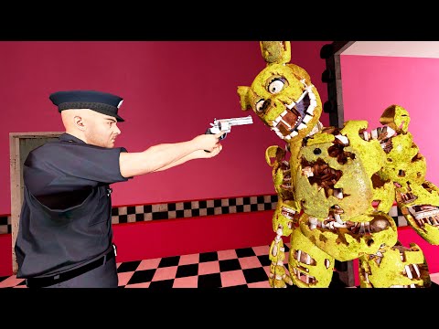 Видео: АНИМАТРОНИКИ ПУГАЮТ ОХРАННИКА FNAF COOP Garry's Mod