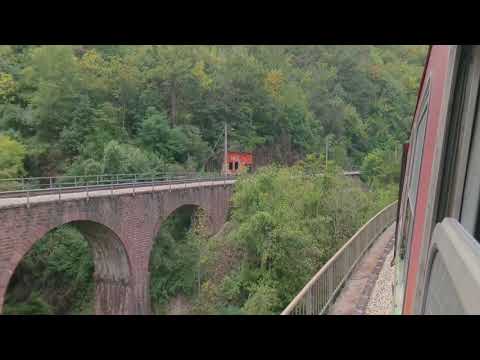 Видео: Пътуване с влак през Искърското дефиле - октомври 2020