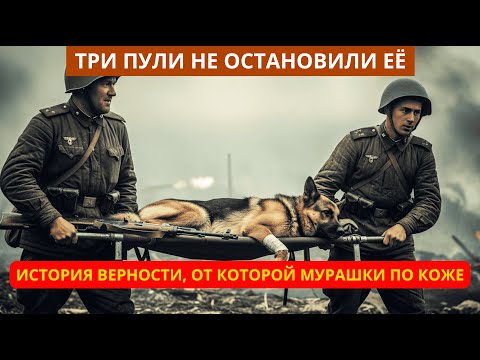Видео: История Самой Храброй Собаки ВОВ!