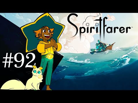 Видео: Spiritfarer 🚢 Найти слайд в районе Олд Сентрал и построить курятник 🚢 Прохождение на русском 🚢 #92
