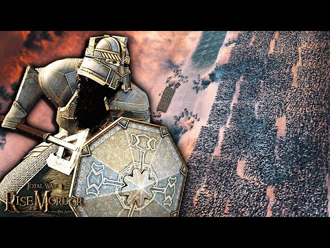 Видео: 200 Гномов Эребора VS 10000 Орков! Rise Of Mordor