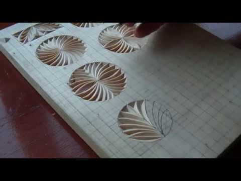 Видео: Геометрическая резьба по дереву. Урок 14 (geometric wood carving)