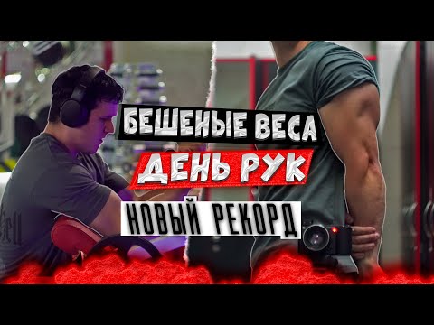 Видео: Как накачать руки в зале? Моя тренировка рук