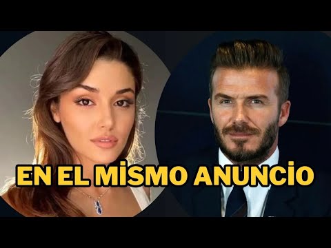 Видео: Дэвид Бекхэм и Ханде Эрчел в одном объявлении: Глобальный проект заставляет Турцию гордиться!