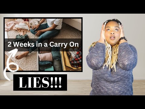 Видео: Все видео о том, как упаковать вещи на YouTube, — это ложь: как на самом деле упаковать вещи на 2...