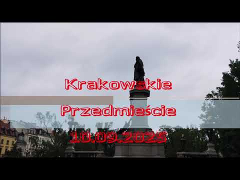 Видео: Zmiana pogody na Krakowskim Przedmieściu     Памятник Адаму Мицкевичу в Варшаве