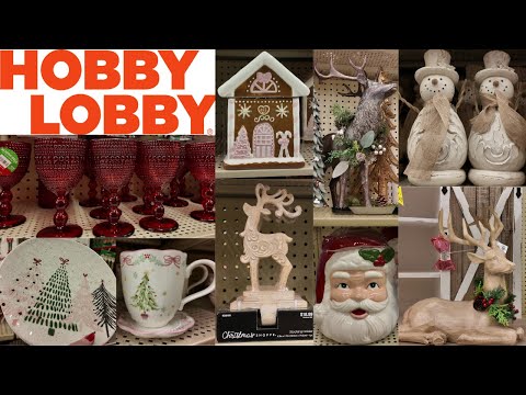 Видео: Hobby Lobby — Рождество 2025, посуда, декор, чулки и многое другое!