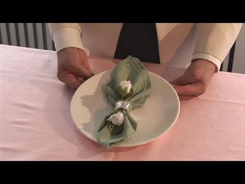 Видео: Как установить кольца для салфеток