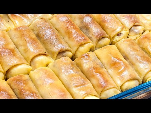 Видео: Идеальные БЛИНЧИКИ для ФАРШИРОВАНИЯ, налистники с творогом, запеченные в духовке