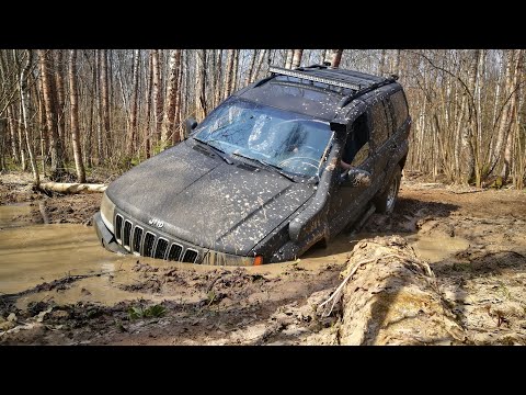 Видео: Дорвались - буксуй, топись! Первый выезд сезона "Весна-лето 2021"