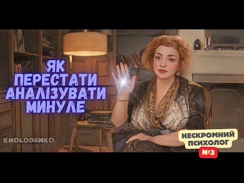 Видео: Як перестати аналізувати минуле? І Нескромний психолог #3 | Наталія Холоденко