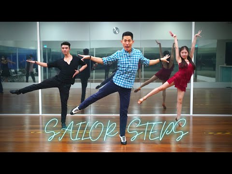 Видео: Латинские танцы с Говардом Локом (Jive Sailor Steps)