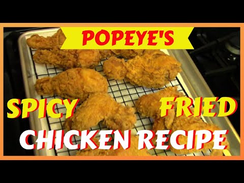 Видео: POPEYES Copycat Жареный цыпленок