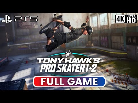 Видео: TONY HAWK'S PRO SKATER 1+2 | Полная игра (Геймплей PS5 4K 60FPS)