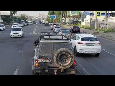Видео: ПО УЛИЦАМ ВОЛГОГРАДА. ТРАССА ВОЛГОГРАД - ТАМБОВ ДО МИХАЙЛОВКИ