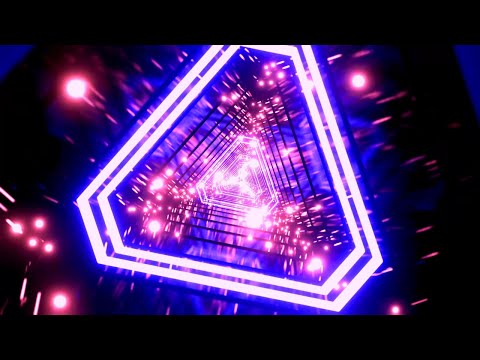 Видео: 🌈 Заставка 4K – Многоцветный Неоновый Фрактал | Гипнотический Футуристический Луп (Без Звука)
