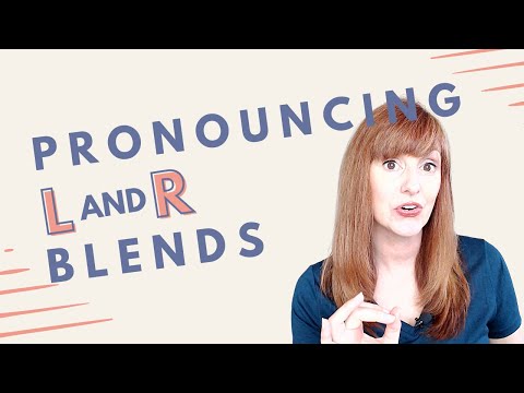Видео: Как произносить L и R вместе: сочетание L и R