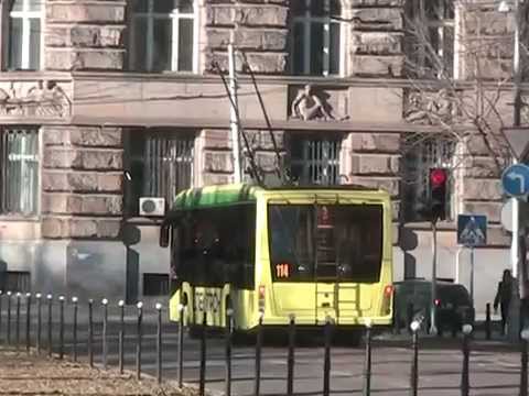 Видео: Тролейбус Електрон Т191 № 114