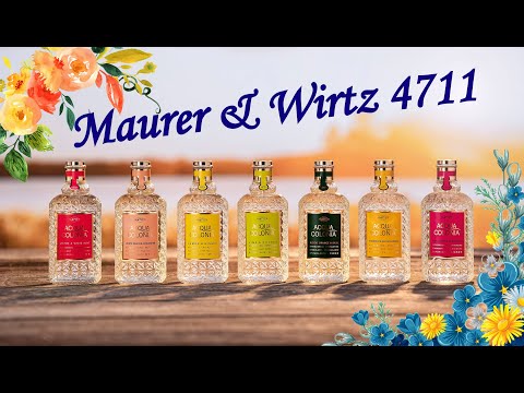 Видео: 💐Maurer & Wirtz 4711🍃🌺🌱чудесные колони на каждый день🤗