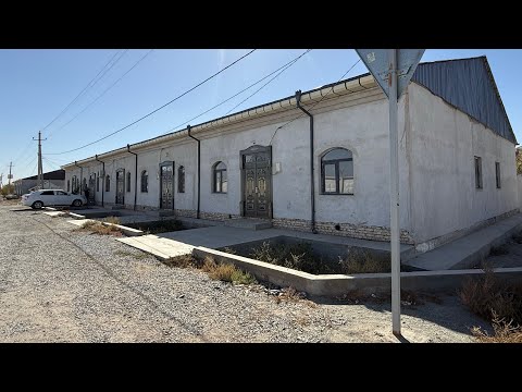 Видео: Урганч.ш. 1 каватли 225 м2 янги 5 хонали ховли сотилади. Мулжал: Аэропортский. #рекомендации #uyjoy 