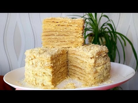 Видео: ПОСТНЫЙ торт НАПОЛЕОН. Нежные коржи, вкусный крем! \Vegan Napoleon