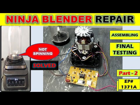 Видео: Ремонт блендера Ninja, часть 2 | Сборка и финальное тестирование