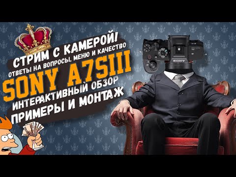 Видео: SONY A7Siii МЕНЮ НАСТРОЙКИ КАЧЕСТВО МОНТАЖ. Интерактивный стрим с камерой на руках!