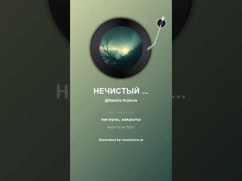 Видео: НЕЧИСТЫЙ ДУХ -  НЕВЕДОМАЯ СИЛА.   На стихи Валентина Куклева #russianbay #музыка