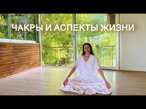 Видео: Чакры и ведущие аспекты жизни. Разбор колеса баланса