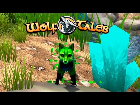 Видео: Выполняем квесты на ЛЕСНОЙ ЛИСИЧКЕ в Wolf Tales Истории волков