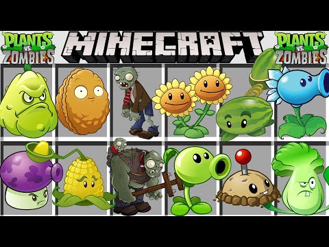 Видео: МОД НА РАСТЕНИЯ ПРОТИВ ЗОМБИ В МАЙНКРАФТ PLANTS VS ZOMBIES ADDON MINECRAFT BE PVZ