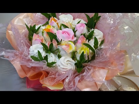 Видео: МК по яблочному зефиру! Делаем цветы из зефира!