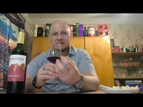 Видео: Обзор Чилийского вина 🇨🇱🍷 под сыр 🧀Бри Вино Frontera Jammy Red красное полусладкое 0.75L