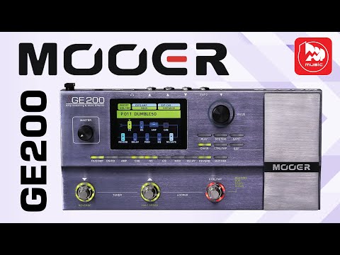 Видео: Гитарный процессор Mooer GE200