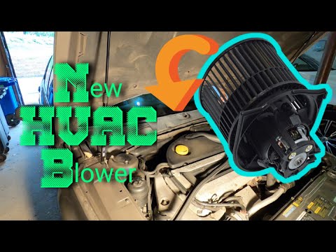 Видео: Замена электродвигателя вентилятора в моем Saab 9-5 Aero с пробегом 200 тыс. миль