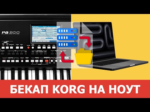 Видео: СТИЛІ KORG. Як зберегти з синтезатора на флешку? Перекинути на компʼютер легко 🎹 Робимо бекап Корга.