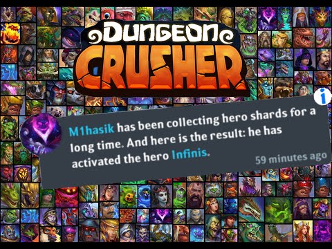Видео: Dungeon Crusher: Собрал Инфиниса Ураааааа