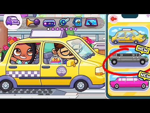 Видео: ВСЕ СЕКРЕТЫ 🎁 ОБНОВЛЕНИЕ 🚖🚔 МАШИНА ТАКСИ в AVATAR WORLD !